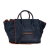 Celine B Celine Blue Navy Calf Leather Medium Phantom Luggage Italy