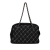 Chanel B Chanel Black Nylon Fabric Paris-Byzance Tweed On Stitch Tote Italy