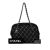 Chanel B Chanel Black Nylon Fabric Paris-Byzance Tweed On Stitch Tote Italy