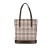 Burberry AB Burberry Brown Beige Canvas Fabric House Check Tote Bag United Kingdom