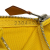 Hermès AB Hermès Yellow Canvas Fabric Bora Bora Zip Pouch France