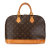 Louis Vuitton B Louis Vuitton Brown Monogram Canvas Canvas Monogram Alma PM France