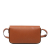 Celine B Celine Brown Calf Leather Triomphe East-West Crossbody Italy