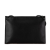 Bottega Veneta AB Bottega Veneta Black Calf Leather Intrecciato Double Pouch Bag Italy