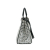 Christian Dior B Dior Silver with Black Tweed Fabric Small Patch Diorissimo Tote Italy