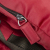 Prada B Prada Red Nylon Fabric Tessuto Drawstring Backpack Italy