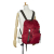 Prada B Prada Red Nylon Fabric Tessuto Drawstring Backpack Italy