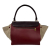 Celine Trapeze Large Leather Top-handle Bag tricolour