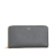 Celine B Celine Gray Calf Leather Zip Wallet Italy