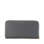 Celine B Celine Gray Calf Leather Zip Wallet Italy