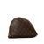 Louis Vuitton B Louis Vuitton Brown Monogram Canvas Canvas Monogram Trousse Demi Ronde Cosmetic Pouch France