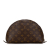 Louis Vuitton B Louis Vuitton Brown Monogram Canvas Canvas Monogram Trousse Demi Ronde Cosmetic Pouch France