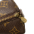 Louis Vuitton B Louis Vuitton Brown Monogram Canvas Canvas Monogram Trousse Demi Ronde Cosmetic Pouch France