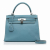 Hermès AB Hermès Blue Calf Leather 2004 Togo Kelly Sellier Mou 28 France