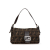 Fendi B Fendi Brown Canvas Fabric Zucca Baguette Italy