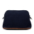 Hermès B Hermès Blue Navy Canvas Fabric Bolide Trousse de Voyage MM France