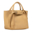 Celine B Celine Brown Beige Calf Leather Small Big Bag Italy