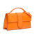 Jacquemus AB Jacquemus Orange Calf Leather Le Grand Bambino Italy