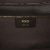 Fendi A Fendi Gray Canvas Fabric Zucca O'lock Swing Satchel Italy