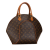 Louis Vuitton B Louis Vuitton Brown Monogram Canvas Canvas Monogram Ellipse MM France