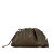 Bottega Veneta AB Bottega Veneta Brown Dark Khaki Calf Leather The Mini Pouch Italy