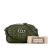 Gucci B Gucci Green Olive Green Calf Leather Small GG Marmont Aria Matelasse Camera Bag Italy