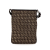 Fendi B Fendi Brown Dark Brown Canvas Fabric Zucchino Crossbody Italy