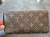 Louis Vuitton Porte-monnaie en toile monogramme