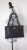 Chanel shopping bag black