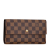 Louis Vuitton B Louis Vuitton Brown Damier Canvas Canvas Damier Ebene Porte Tresor International France