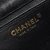 Chanel B Chanel Black Patent Leather Leather Quilted Patent Glitter Evening Star East West Flap Bag France