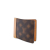 Louis Vuitton AB Louis Vuitton Brown Monogram Canvas Canvas Blurry Monogram Slender Wallet Italy