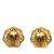 Chanel B Chanel Gold Gold Plated Metal Faux Pearl Clip On Earrings France