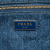 Prada B Prada Blue Denim Fabric Canapa Logo Satchel Italy