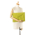 Hermès AB Hermès Green Lime Cotton Fabric Bora Bora Pouch GM France