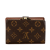 Louis Vuitton B Louis Vuitton Brown Monogram Canvas Canvas Monogram French Purse Spain