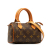 Louis Vuitton B Louis Vuitton Brown Monogram Canvas Canvas Monogram Nano Speedy Bandouliere France