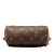 Louis Vuitton B Louis Vuitton Brown Monogram Canvas Canvas Monogram Nano Speedy Bandouliere France