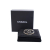 Chanel AB Chanel Gold Gold Plated Metal Leather Woven CC Brooch France