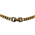 Valentino AB Valentino Gold Gold Plated Metal V Necklace Italy