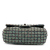 Chanel AB Chanel Green with Blue Navy Tweed Fabric Mini Rectangular Classic Flap France