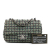 Chanel AB Chanel Green with Blue Navy Tweed Fabric Mini Rectangular Classic Flap France