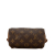 Louis Vuitton B Louis Vuitton Brown Monogram Canvas Canvas Monogram Nano Speedy Bandouliere France