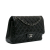 Chanel B Chanel Black Lambskin Leather Leather Jumbo Classic Lambskin Double Flap Italy