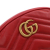 Gucci AB Gucci Red Calf Leather GG Marmont Matelasse Belt Bag Italy