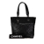 Chanel B Chanel Black Coated Canvas Fabric Small Paris-Biarritz Tote Italy