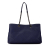 Bottega Veneta B Bottega Veneta Blue Dark Blue Calf Leather Large Intrecciato Double Chain Tote Italy