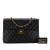 Chanel B Chanel Black Lambskin Leather Leather Maxi XL Classic Lambskin Single Flap France