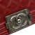 Chanel AB Chanel Red Dark Red Lambskin Leather Leather Medium Lambskin Boy Flap Italy