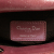 Christian Dior AB Dior Pink Lambskin Leather Leather Mini Metallic Lambskin Cannage Lady Dior Italy